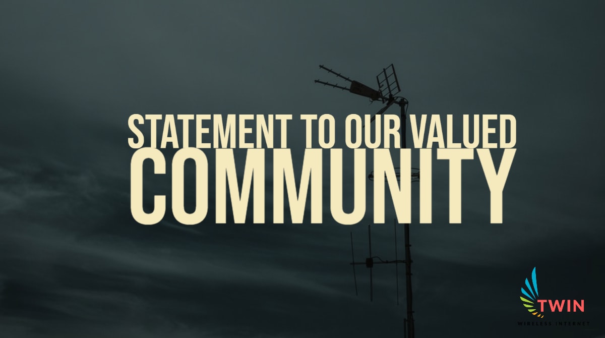 Statement to our valued community